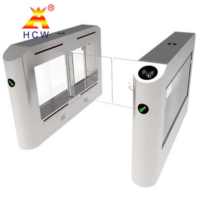 Stainless Steel Pedestrian Turnstile Gate Brushless Motor Swing Turnstile Gate