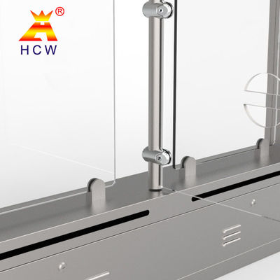 Stainless Steel Pedestrian Turnstile Gate Brushless Motor Swing Turnstile Gate
