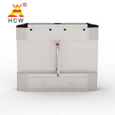 Swiping Card Speed Gate Turnstile Two Way Face Recognition Small Swing Turnstile Gate