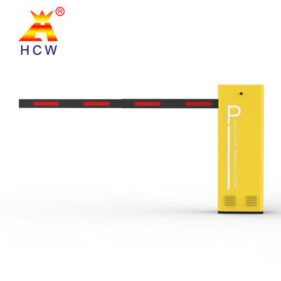 3-6m Length Straight Pole Boom Barrier Gate 200W Security Car Parking Barriers