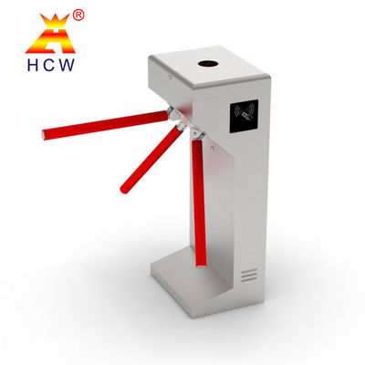 Portable Automatic Systems Tripod Turnstile 100W Pedestrian Traffic Control
