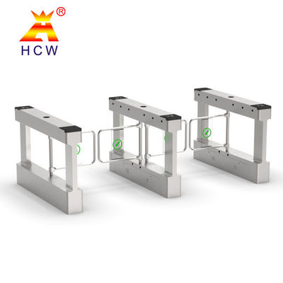 304 Stainless Steel Face Recognition Turnstile 50cm Lane Width