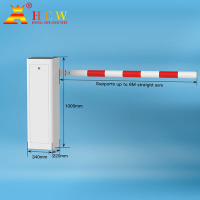 150W Automatic Fence Arm DC Boom Barrier Gate Access Control System for Car Parking Traffic Barriers