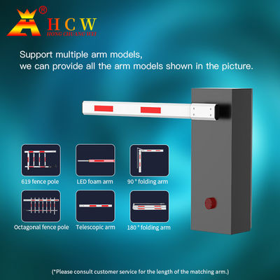 1-6m Automatic Boom Parking Barrier Gate For Vehicle Traffic Control