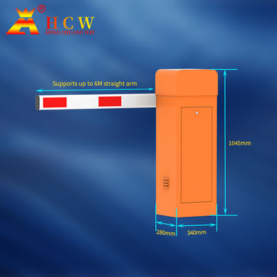HCW Boom Barrier Gate Arm Straight Automatic Access Control For Outdoor Underground Parking Lots