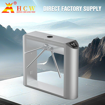 SS304 Stainless Steel Full Automatic Three Arm Tripod Turnstile Gate