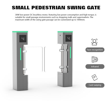 HCW 20-40 People/Minute Pedestrian Turnstile Gate and 20-40 People/Minute Throughput for Pedestrian Management
