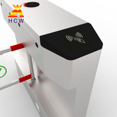 Swiping Card Speed Gate Turnstile Two Way Face Recognition Small Swing Turnstile Gate