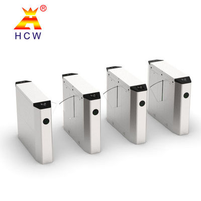 Partecipazione ritrattabile IP54 di Wing Gate Turnstile With Time della barriera della falda