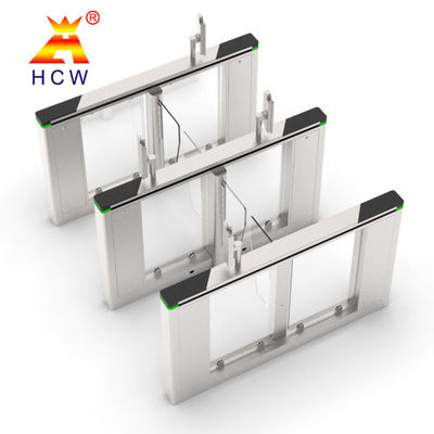 Bidirectional Pass Access Control Face Recognition Turnstile Gate Half Height
