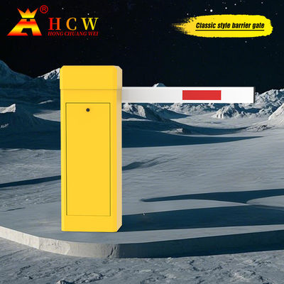 Barriera elettrica DC24V Anti-corrosione Anti-fading per parcheggio 3 ~ 6s regolabile