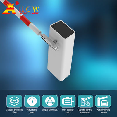 150W Automatic Fence Arm DC Boom Barrier Gate Access Control System for Car Parking Traffic Barriers