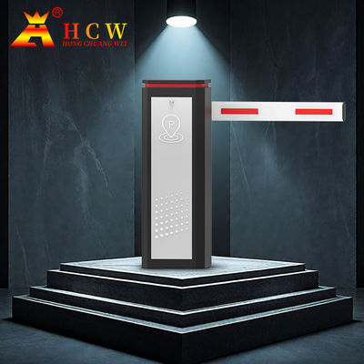 HCW Automatic Boom Barrier Gate 24v DC Brushless Motor Barrier Gate System Barriera intelligente