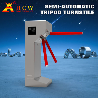 RS485 Communication Interface Automatic Tripod Turnstile Gate three arm