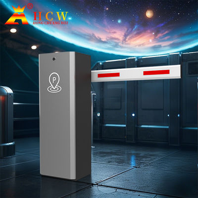 Sistema di parcheggio HCW completo automatico Barriera a boom dritto con 1-6m braccio RFID Barriera a boom cancello