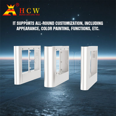Porta di vetro HCW Barriera automatizzata Porta girante 20-30 Persone / Min