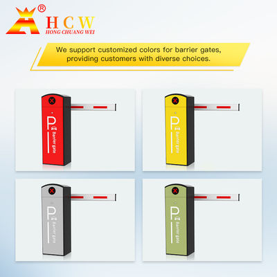 HCW Automatic Pole Barrier Gate Car Parking Lot Swing Gate AC220V/110V
