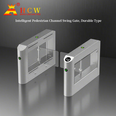 HCW Qualità Porta automatica a giradischi IP 42 con motore a corrente continua Porta oscillante a lettura di schede impermeabile