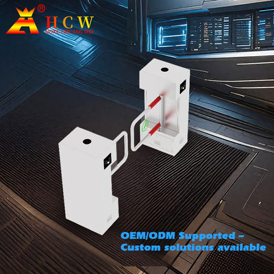 HCW RFID/IC Entrance Waist Height Turnstile Fingerprint Swing Barrier Gate Entrance