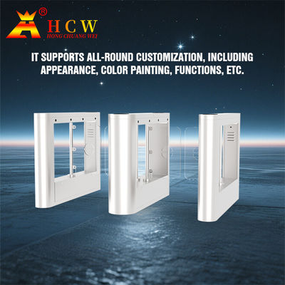 Barriera girevole con riconoscimento facciale HCW IP54 per il controllo pedonale