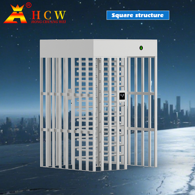 304 Stainless Steel 2000mm Full Height Turnstile Security Doors For Football Stadium