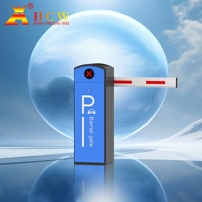 Portale di barriera di parcheggio HCW con velocità di funzionamento regolabile Chassis in acciaio laminato a freddo e bracci in alluminio/spuma per una maggiore sicurezza