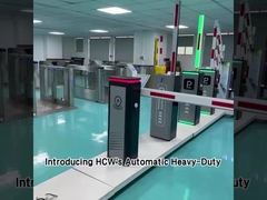 CW243 HCW Automatic Boom Barrier Gate 24v DC Brushless Motor Barrier Gate System Barriera intelligente