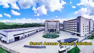 Controllo accessi tramite tornello con barriera oscillante intelligente