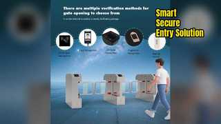 Tornello di controllo accessi intelligente Ingresso sicuro